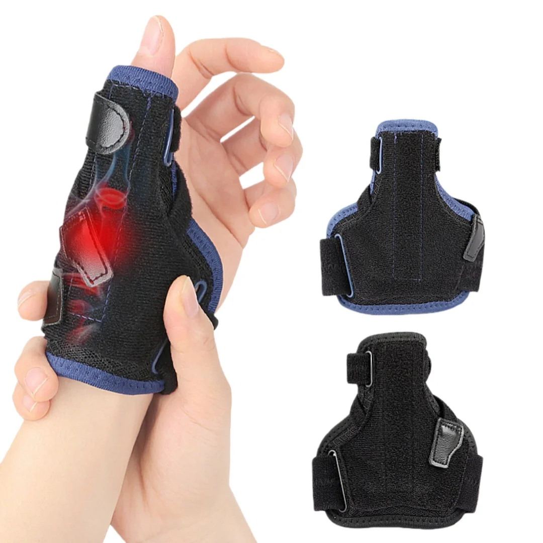 

1pcs Adjustable Sports Thumb Wrist Support Brace Compression Strap with Aluminum Strip Thumb Splint Stabilizer for Pain Relief