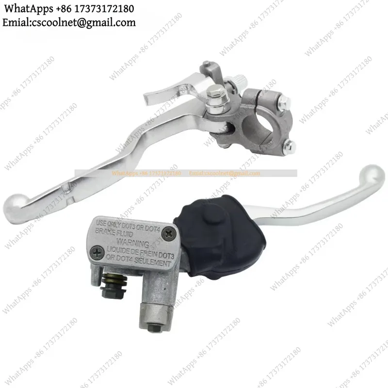 k3Motorcycle Hydraulic Brake Pump Master Cylinder Black Left Right Disc Brake Lever For HONDA CRF250R/X CRF 450R/X CR125R/CR250R