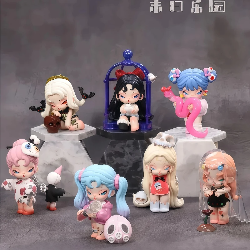 

Аутентичная глухая коробка Dodo Nami Doomsday Paradise, милая экшн-фигурка аниме, кавайная загадочная модель, дизайнерская кукла, подарочные игрушки, фигурки