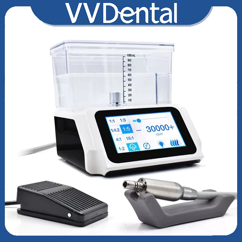 

VVDental LED Electric Motor With 1000ml Water Tank 6-Speeds Electric Brushless Micromotor Dentistry Polisher Engraving Machine