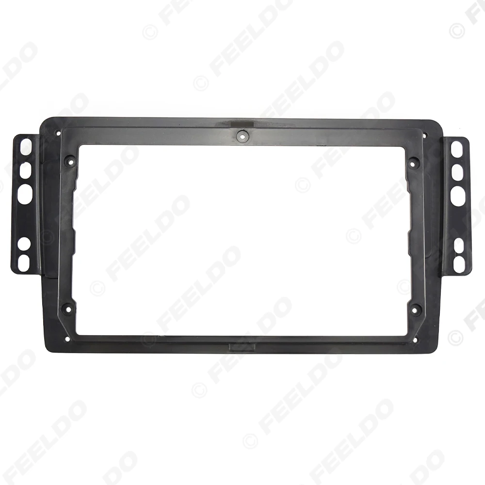 FEELDO Car Audio 9" Big Screen Head Unit Dash Fascia Panel Frame Kit Adapter For Foton Xiangling M2 2018 Dash Frame