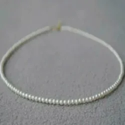 Mini 18 inch AAAA+5-6mm Japanese Akoya White Pearl Necklace 14k16in18in 20in 22in 24in 26in 28in 30in 32in 34in 36in 54in