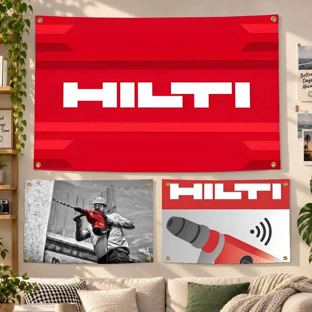 Tool Hilti Power Flags Personalized Banner Flag Room Dorm Camping Picnic Garage Bar Outdoor Wall Decor