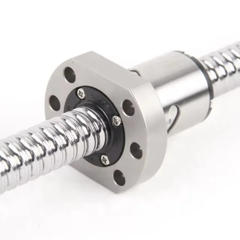 C5/C7 precision SFU1204 1210 1605 1610 ball screw set with nut + end support + nut housing + numerical control machine coupler