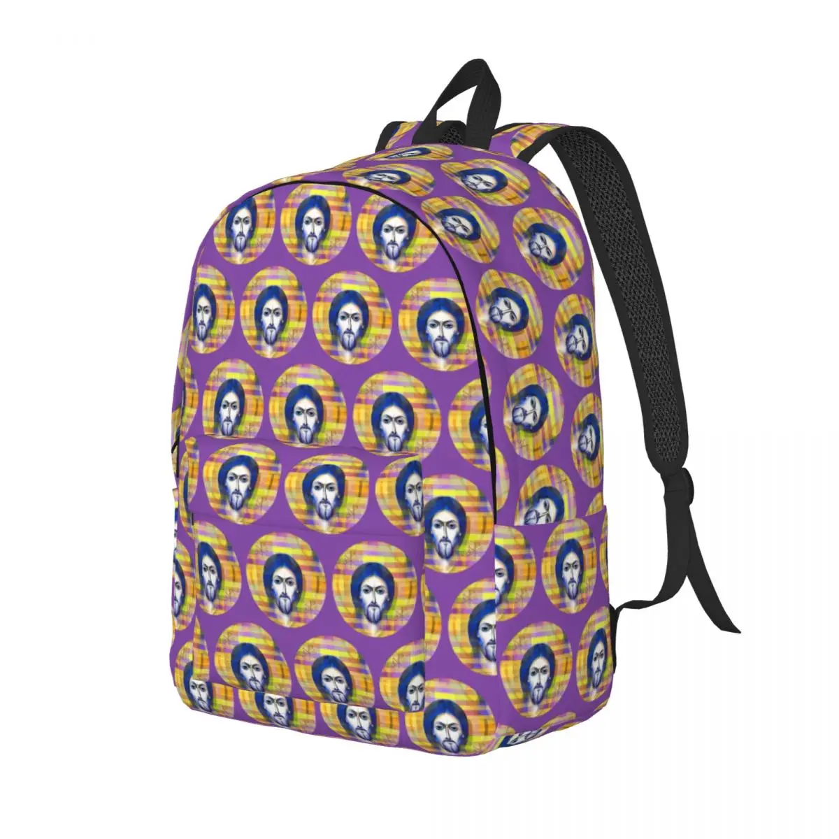 

Divine Gaze Orthodox Icon Of Christ Student Backpack School Bag Hiking Travel Daypack Boys Girls Fashion Bookbag Shoulder Bags