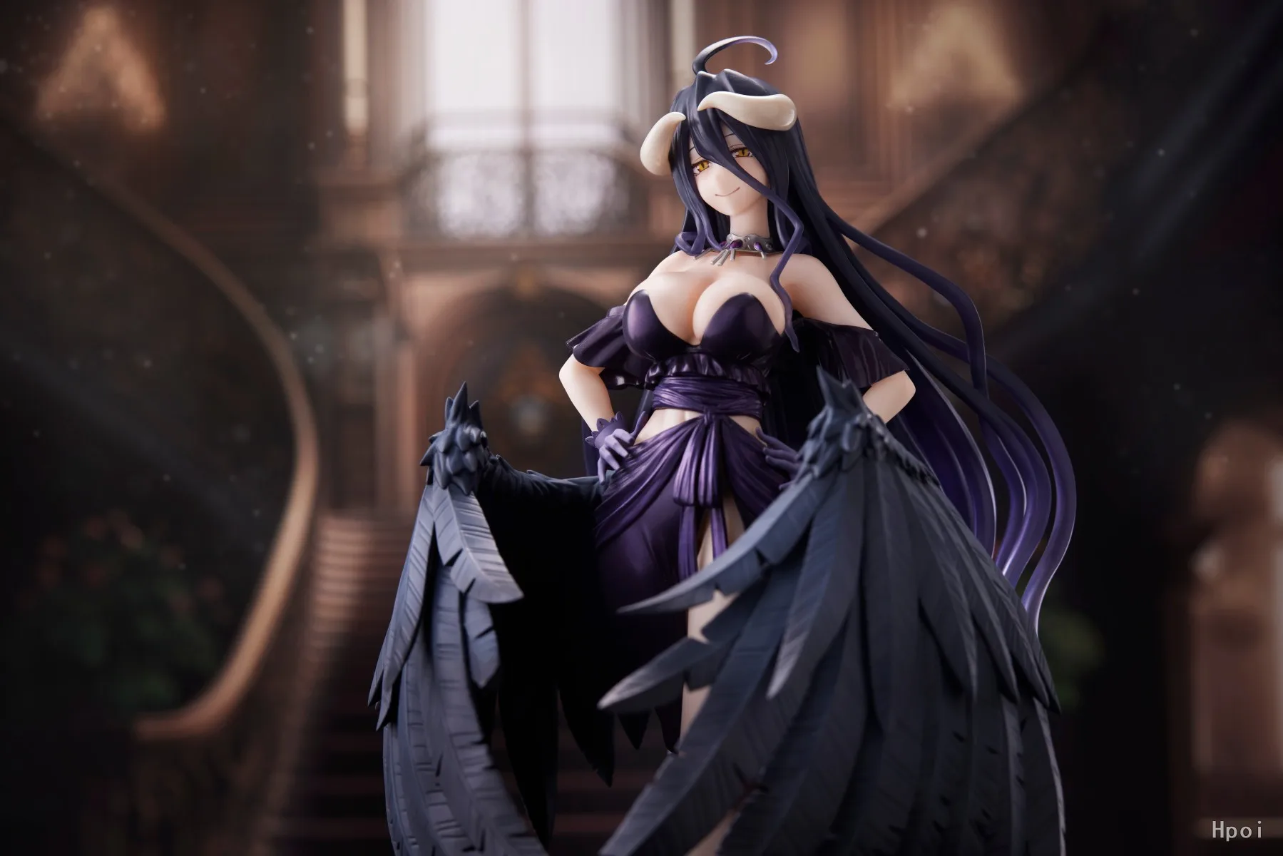 

In Stock Original TAITO AMP Advanced Edition OVERLORD Season 4 Yaerbaid ~ Black Dress Anime Doll Figure Model Toys Gifts