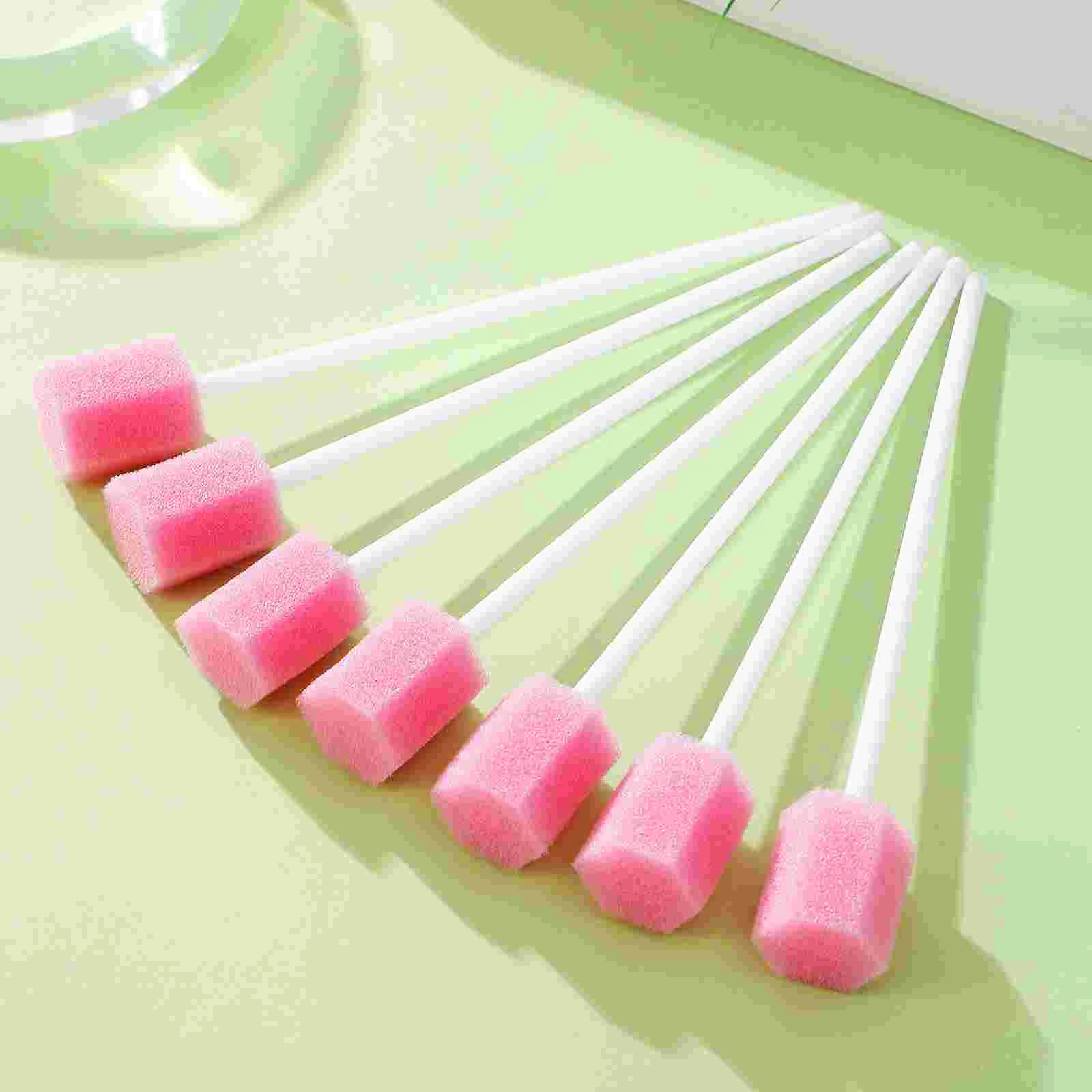 Tooth Cleaning Swab Disposable Oral Sponges Stick Swabs Elderly for Dry