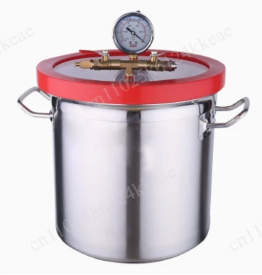 304 Stainless Steel Resin Silicone Defoaming Vacuum Bucket - Essential Tool for Vacuum Machines