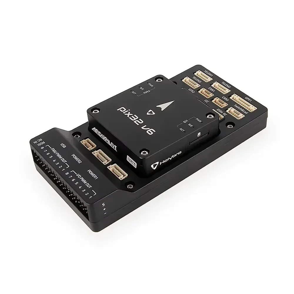

Pix32 V6 Flight Controllers STM32H743 Processor with Standard Set /MINI Set /PM02 V3 /M9N/ M10 GPS for RC FPV Drone