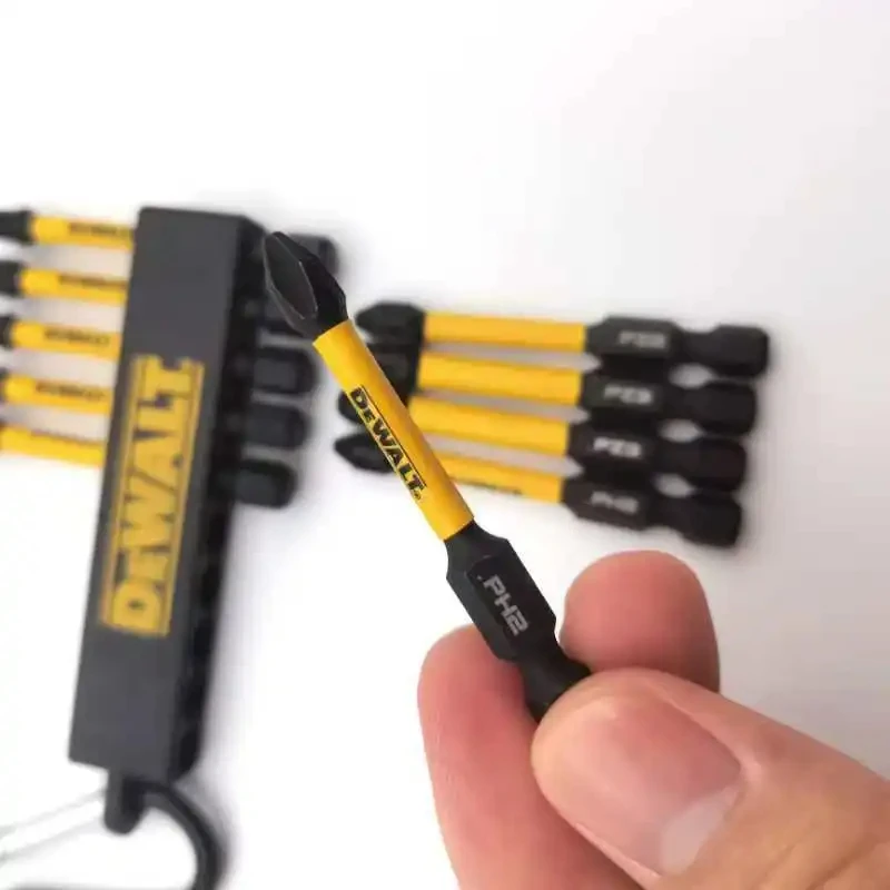 DEWALT DT7274 Pozi & High Impact Screwdriver Bit Mix FLEXTORQ Set PZ1 PZ2 PH2 High Speed Steel Power Tool Parts