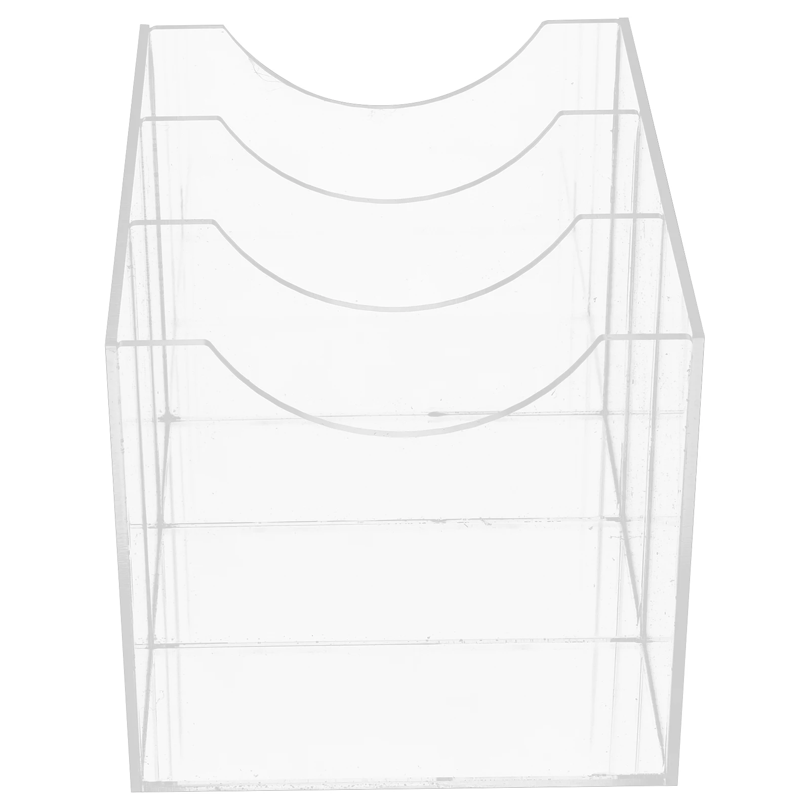

Belt Storage Box Transparent ganizer for Drawer Desktop Tie Case Plastic Container Shelves Home Storage Belts Display Box Makeup
