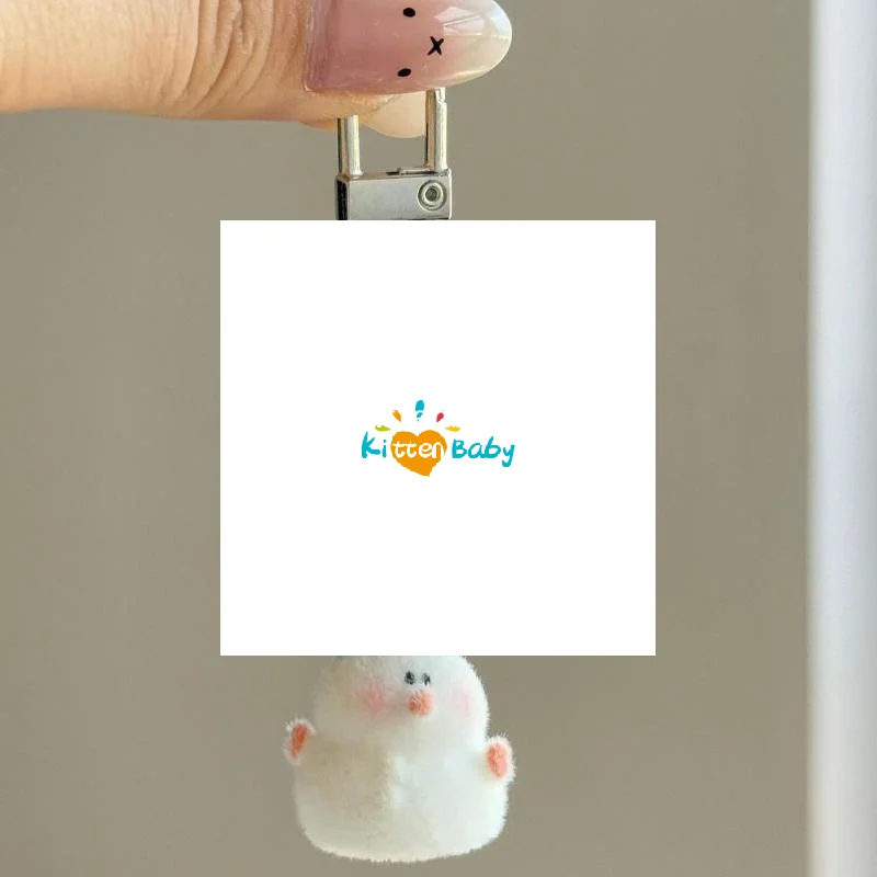 

Flocked Snowman Keychain CCD Lanyard Handmade Beaded Homemade Girly Heart Instagram Style Phone Chain Cute Lanyard