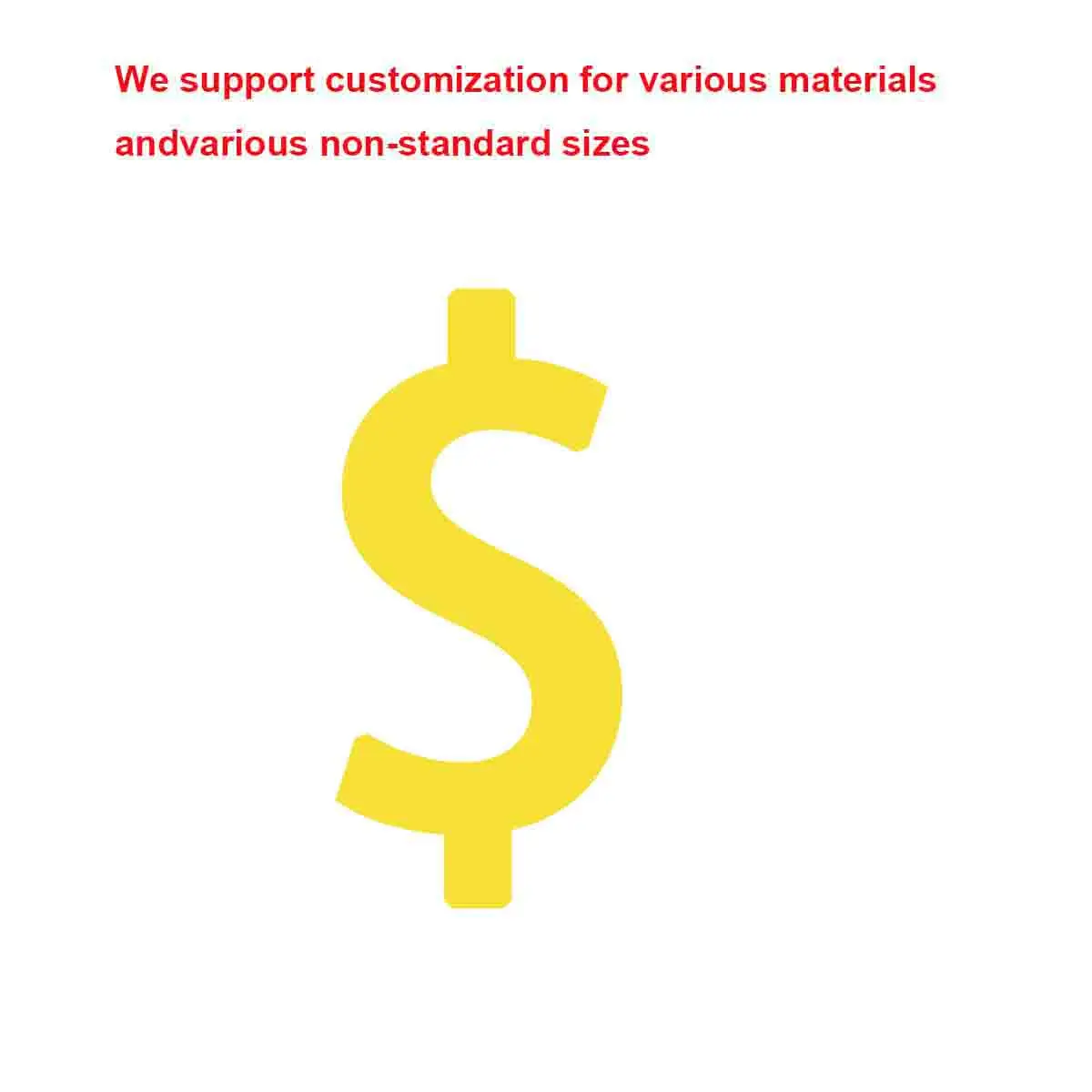 

Customized nylon straight through column