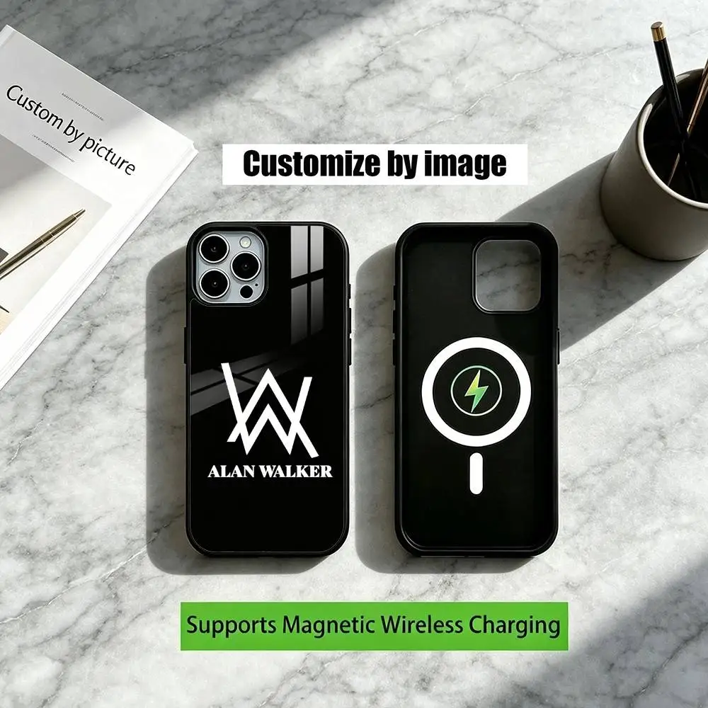 DJ Walkzz Alan Olav Walker  Phone Case For iPhone17,16,15,14,13,12,11 Plus,Pro Allows magnetic wireless charging