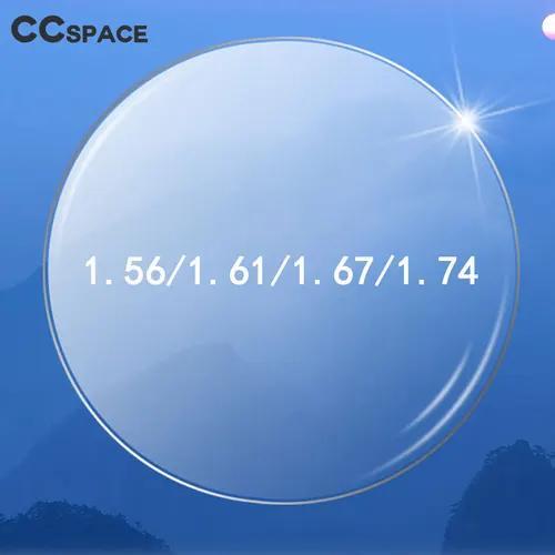 Un par de lente óptica GREEN-EMI receta asféricos miopía la presbicia resistente A los arañazos, 1,56, 1,61, 1,67, 1,74 índice