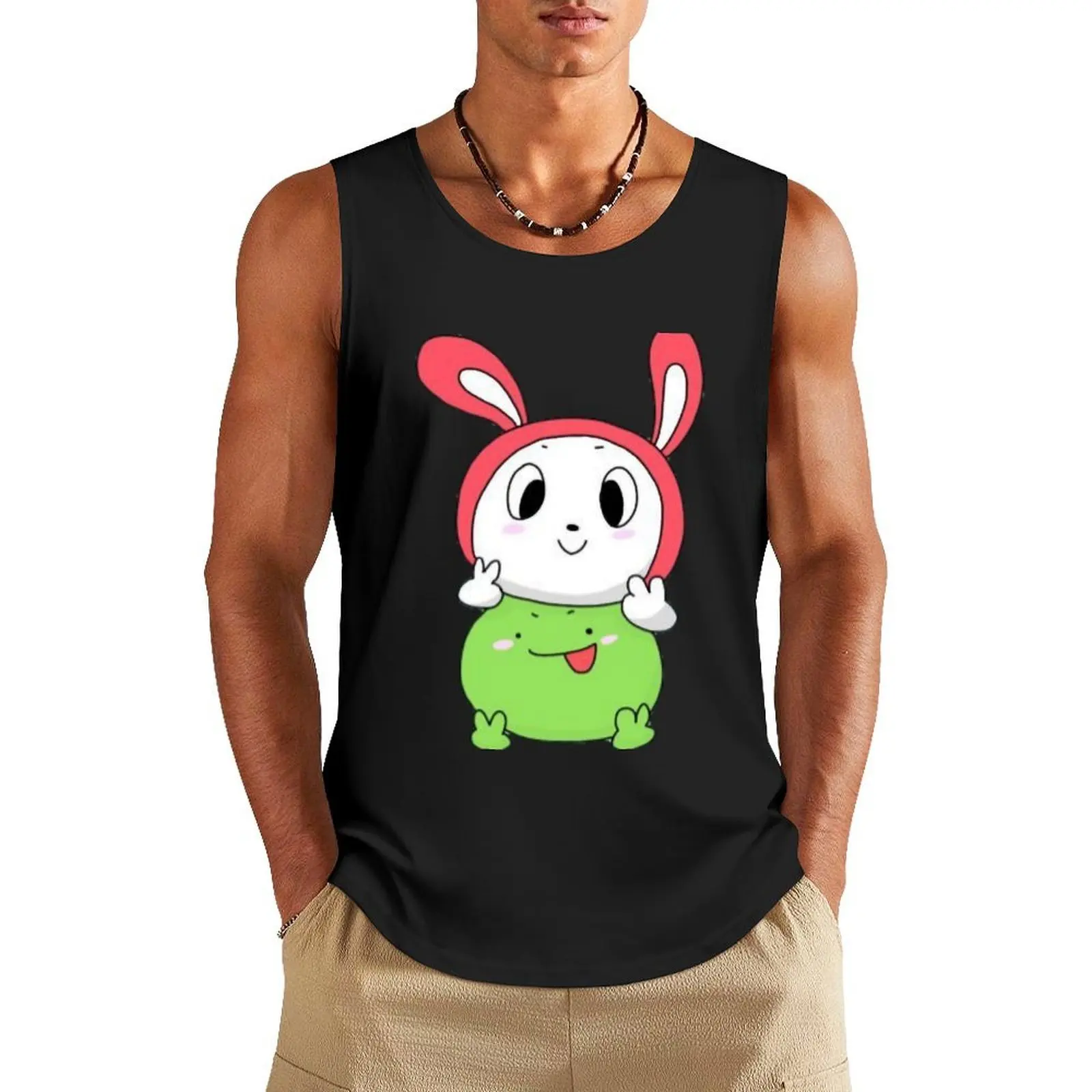 

Jj And Mikey Maizen Tank Top sports suits Men's gym t-shirt Sleeveless men