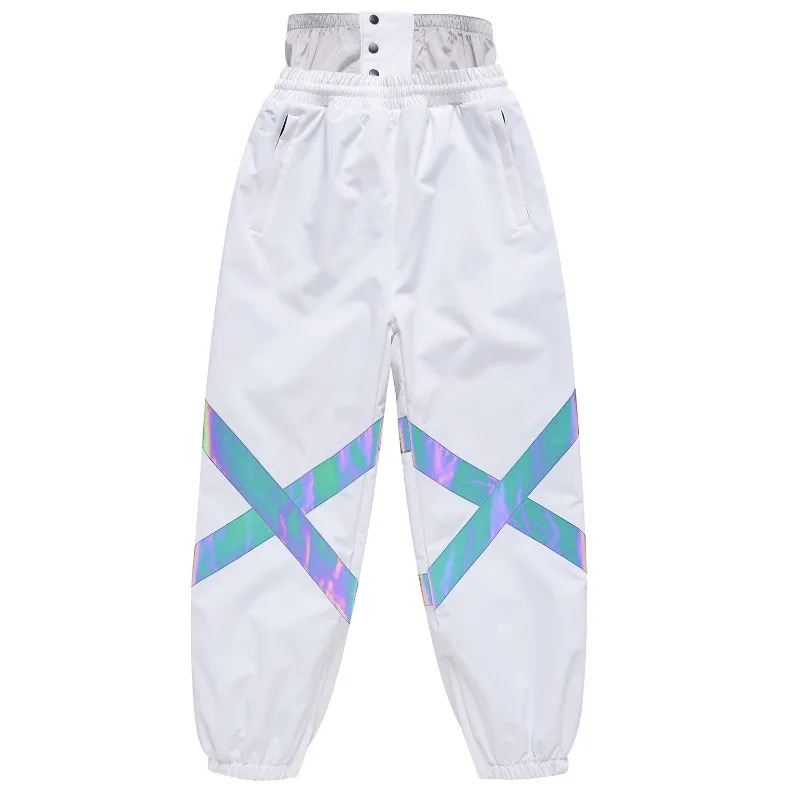 

Snowboard Night Vision Reflective Belt Waist Protection Ski Pants for Men and Women,thickened Warm,windproof and Ski Pants