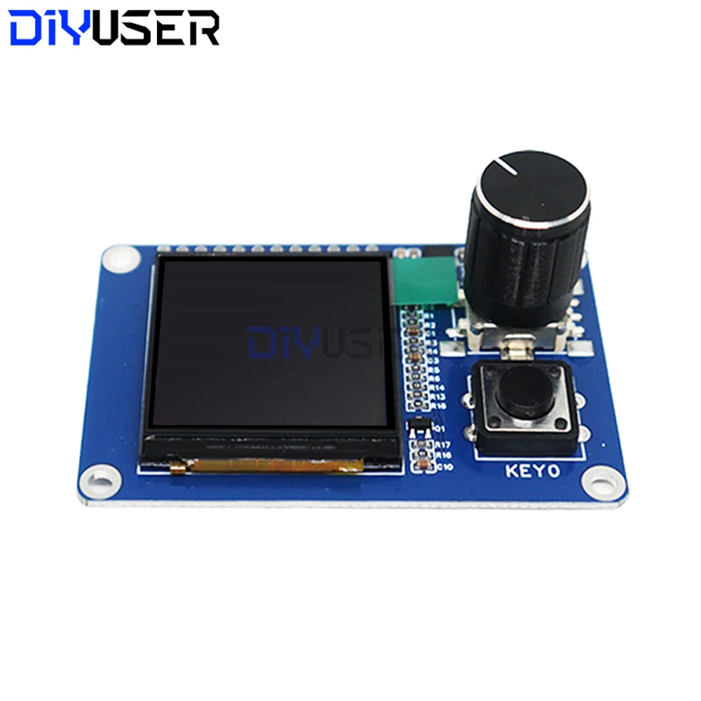 وحدة عرض TFT LCD مقاس 1.54 بوصة مع زر تشفير دوار EC11، واجهة IIC/I2C SPI 240x240 لـ Arduino ESP32 ESP8266 DIY