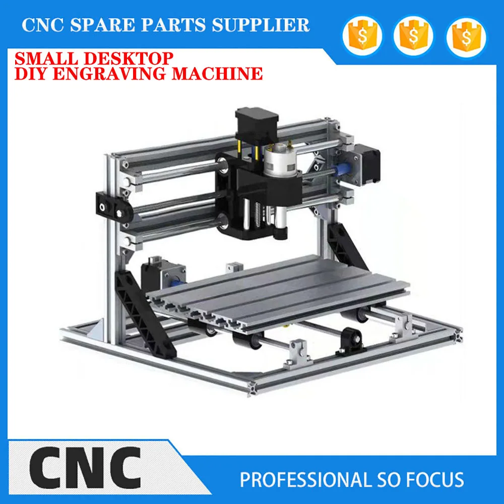 CNC3018 small desktop laser CNC drilling and carving dual-purpose planar wood relief three-axis DIY acrylic processing