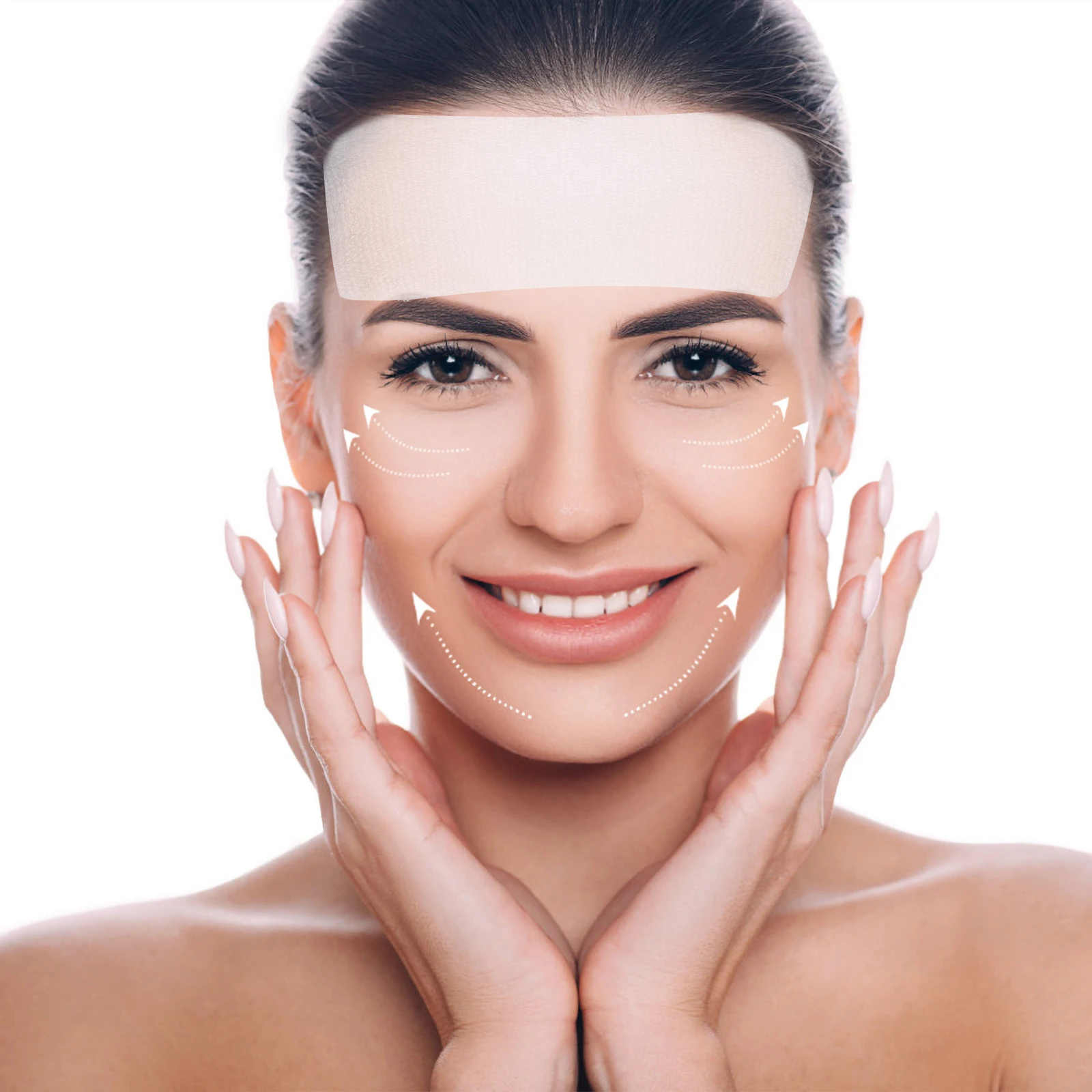 

200Pcs Disposable Facial Mask Paper Extra Thin Stretchable Skin Care DIY Facial Sheet Deep Absorption Non-Woven Fabric