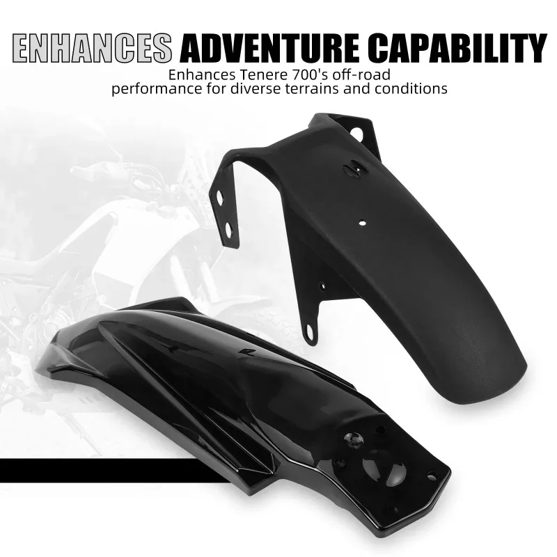 مجموعة حاجز عالي للدراجة النارية من البلاستيك لـ Tenere 700 XTZ700 2019-2023 2024 2025 Tenere700 World Raid 2022-2025 #2