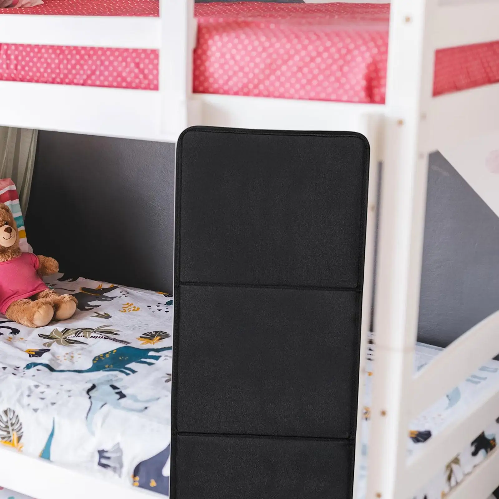 Bunk Bed Ladder Cover Ladder Guard Easy to Install Protection Indoor Oxford Cloth Prevent Kids Climbing Ladder for Gymnasiums