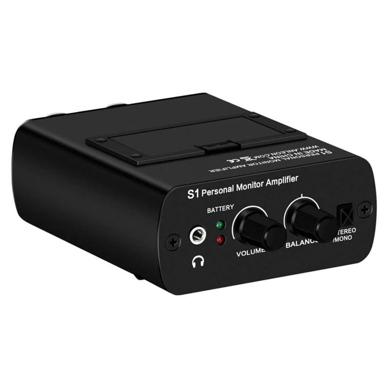 S1 Wireless Monitor Personal Headphone Amplifier In Ear Amp IEM System Professional For Stage Performance Easy Install US Plug