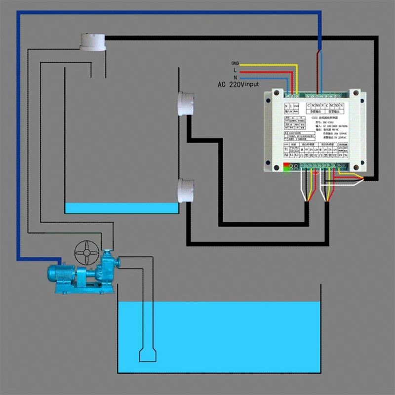 Non-Contact Liquid Level Sensor, Water Level Controller, Water Level Sensor, Water Tank Switch