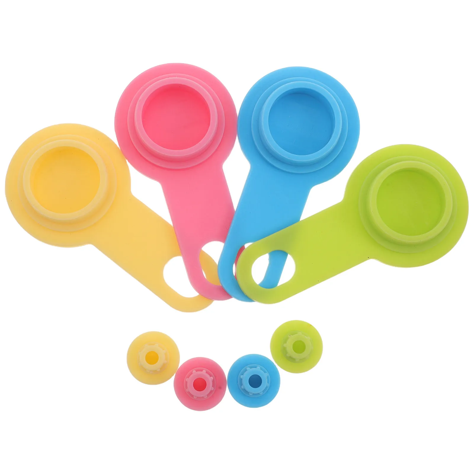 4Pcs Silicone Baby Tub Plug Leakproof Bathtub Drain Stopper 35Mm 36Mm Hole Soft Touch Bathroom Water Stopper Tub Drain Protector
