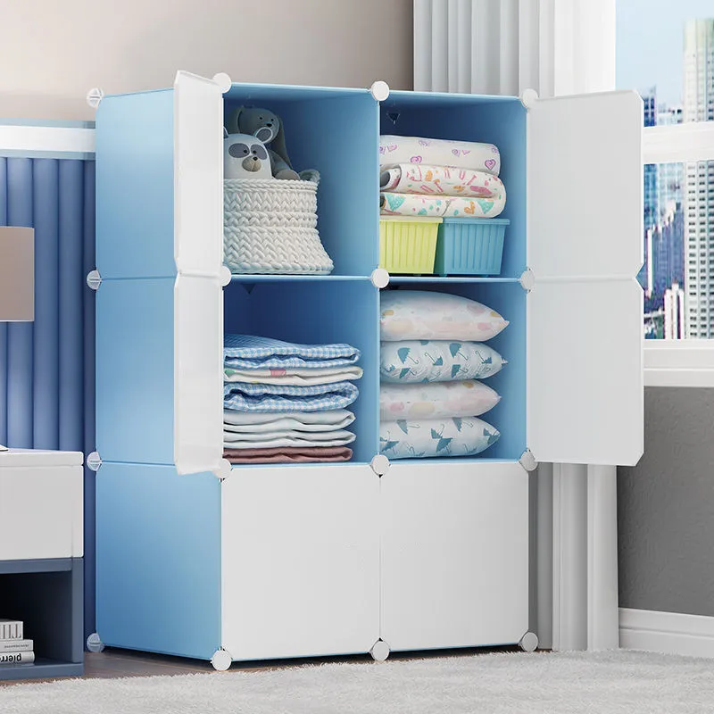 

Clothes Partitions Wardrobe Storage Organizer Organizer Cabinet Living Room Plastic Wardrobe Modern Muebles Trendy Furniture