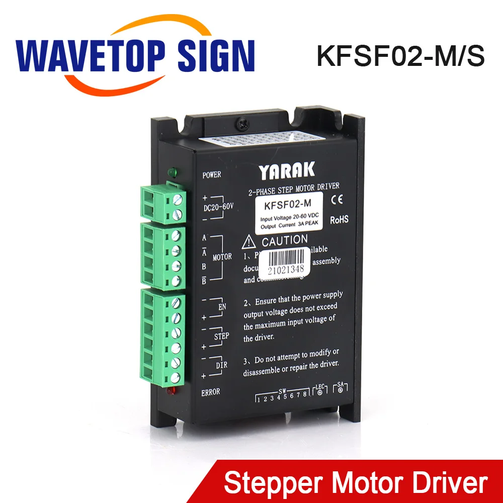 SignkoRay Yueming Stepper Motor Driver YARAK KFSF02-M / KFSF02-S Instead Y2S3060 for Laser Engraving and Cutting Machine