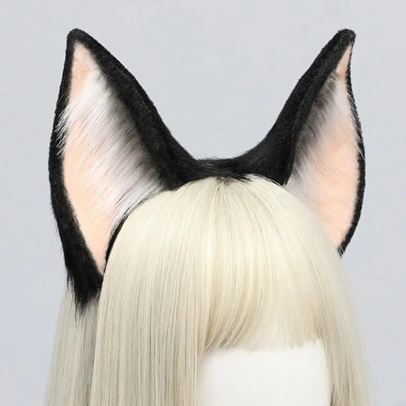 M6CD حفلة تنكرية Hairhoop الاصطناعي الشيطان الأذن عقال تأثيري حلي هيرباند