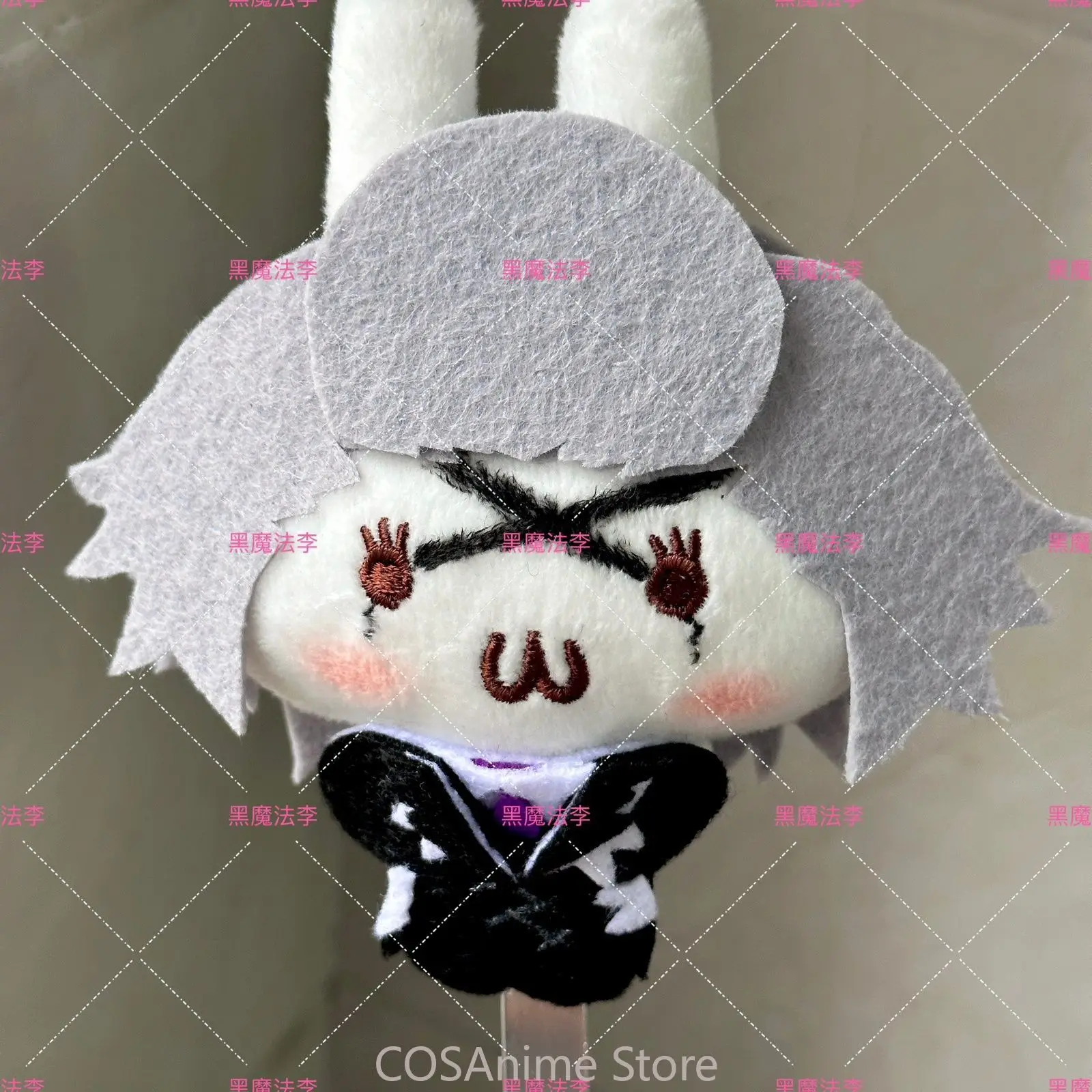 Dr. STONE Ishigami Senku Gen Asagiri‌ Non-woven Fabric 10CM Plush Stuffed Plushies Puppet Pendant Mascot Christmas Gift - view 5