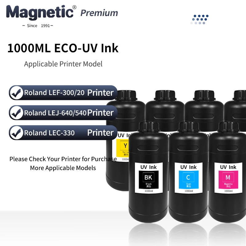 1000ML ECO-UV Ink F… - image