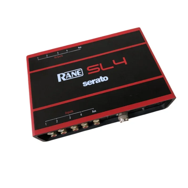 

RANE SL4 Surrounding Protective Film Black and Red Side Stickers.Not DJ controller!