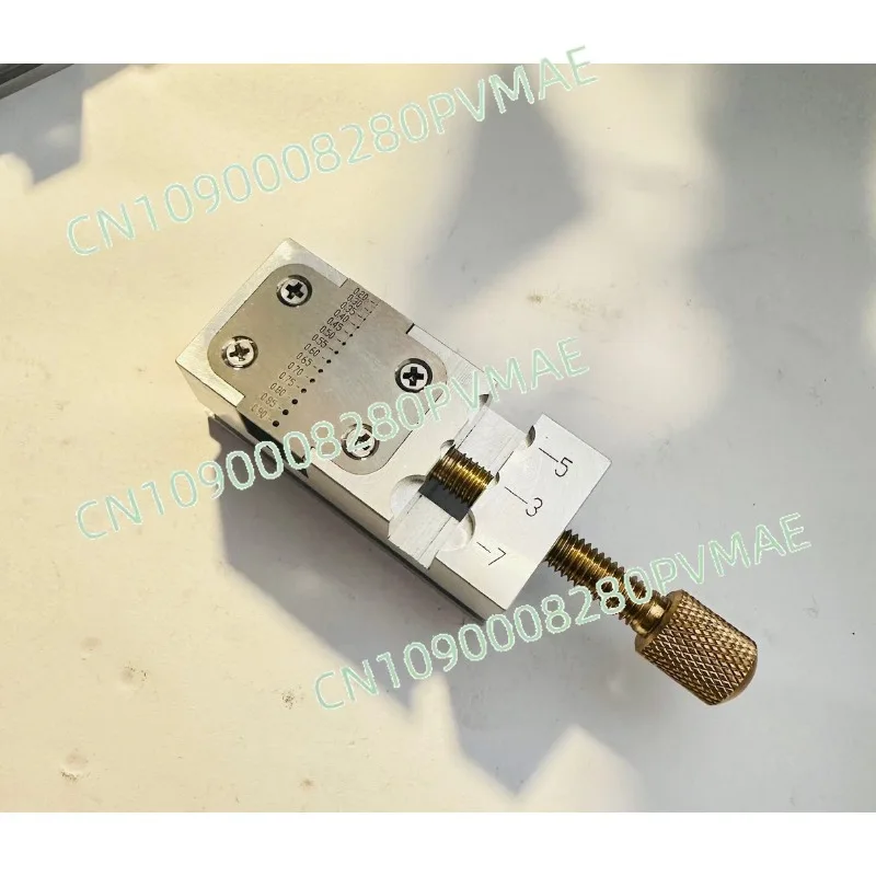 Meter repair tool vise clamp head wheel system second hand shrinker aluminum alloy