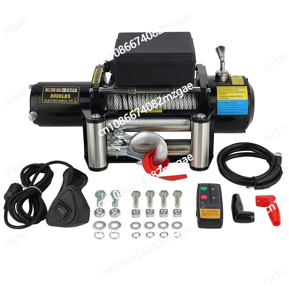 

12V/24v 8000 lb car winch, electric winch, escape winch