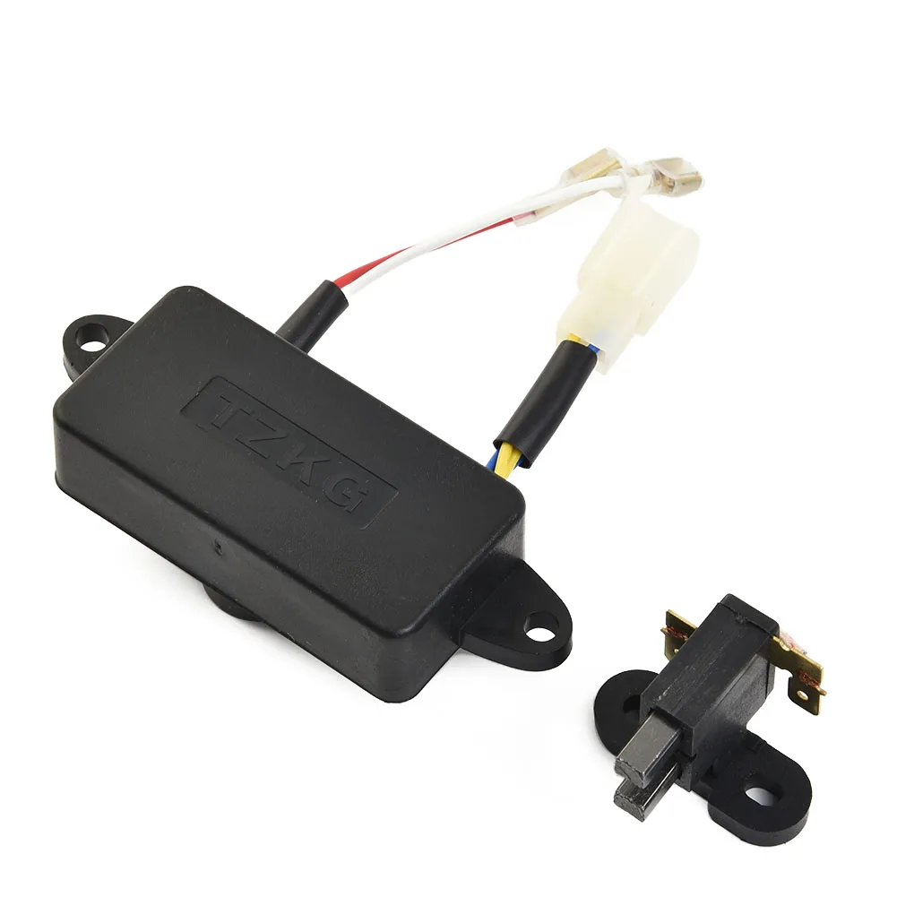 For AVR Automatic Voltage Regulator With Carbon Brush For Single Phase 2KW-3KW Generator Parts Accessories
