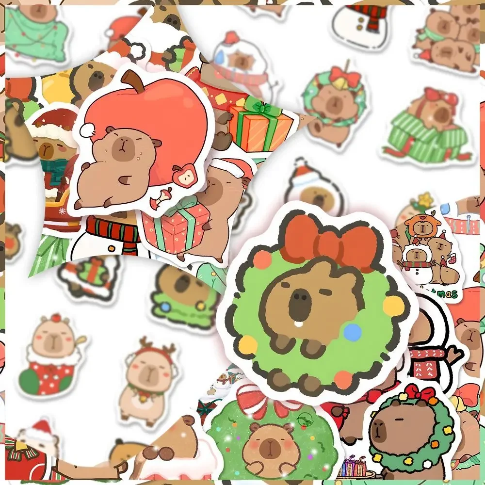 10/30/50/100pcs Christmas Kabibala stickers waterproof  cute cartoon room decor