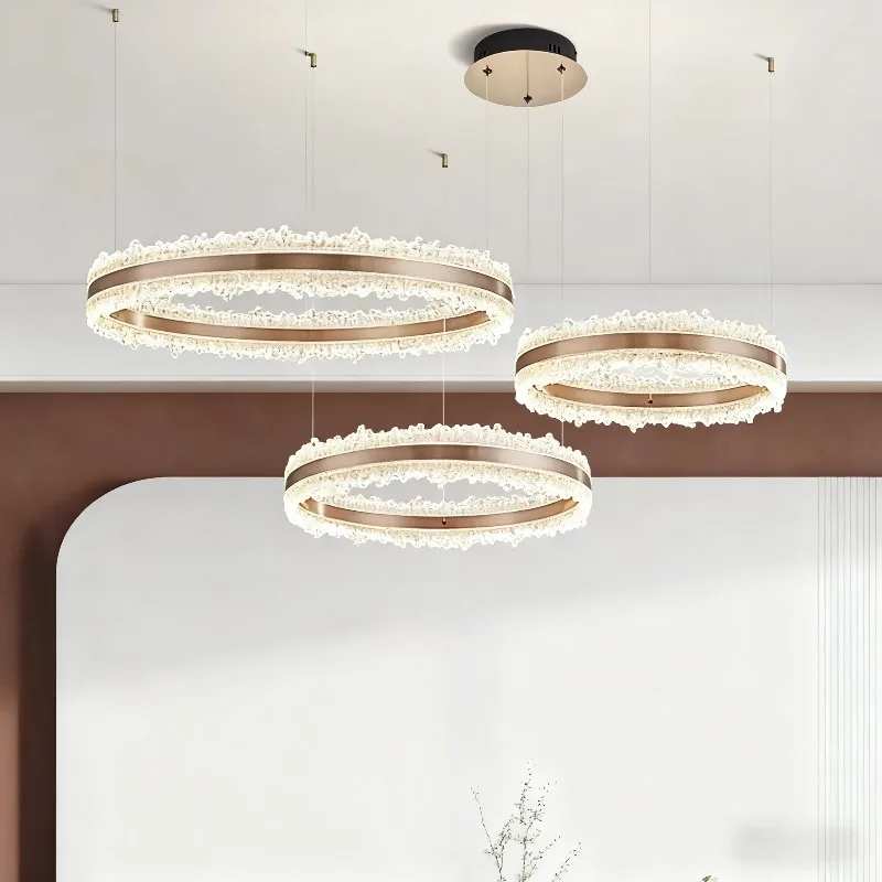 

Роскошный подвесной светильник для гостиной в итальянском стиле, простой светильник для столовой, спальни, 2025 новые высококачественные светильники