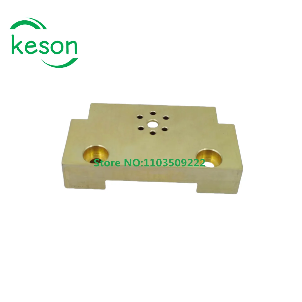 X053C884G52 Mitsubishi EDM wire cutting machine with Ø 0.4mm mold guide brass plate EDM downward guide D M147