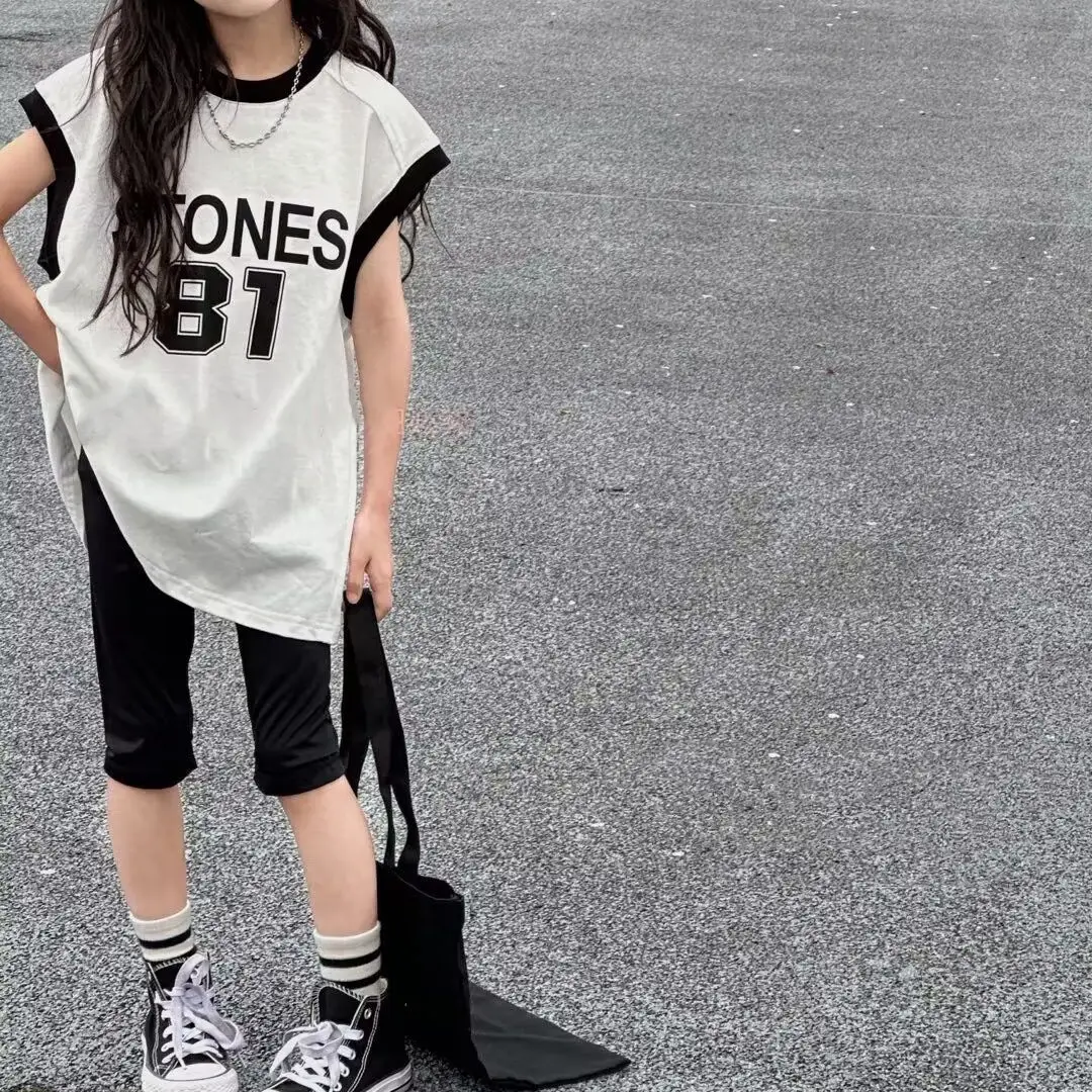 

Children Summer T-shirt Short Sleeved T-shirt Children Summer Loose T-shirt 2023 Summer New Boys and Girls Top