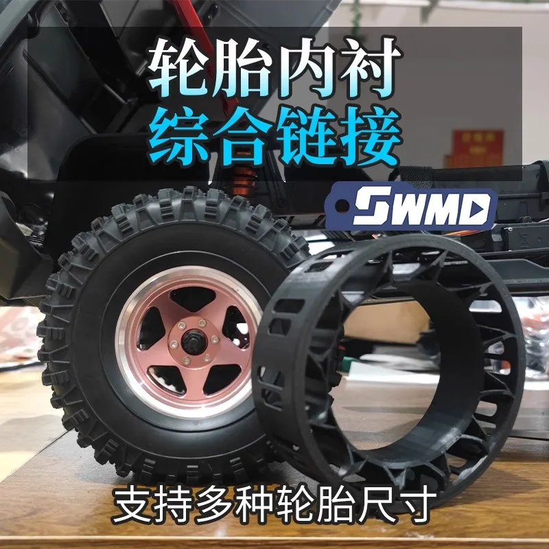 

Hardened Tire Liner 2.6 Inch 2.2 Inch Climbing Tire Liner Support Waterproof for MJX RLAARLO Crawler Rc Car Upgrade Parts