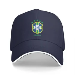 Brasil Soccer Flag Team Brazil Support Gift Cap Baseball Cap christmas hat luxury brand women's winter hats 2023 Men's