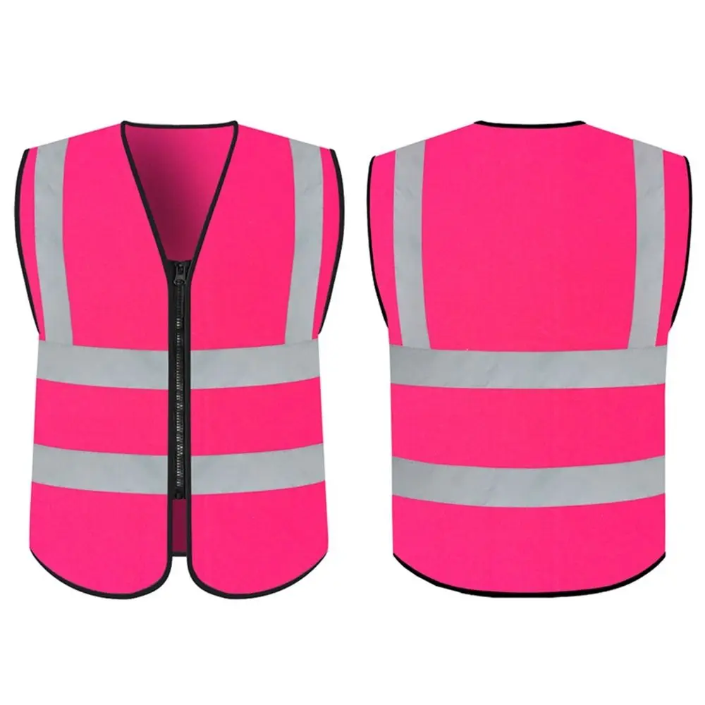 New High Visibility Running Sports Vest Multicolors Front Cycling Clothes Reflective Protective Vest Outdoor Cycling Accessories