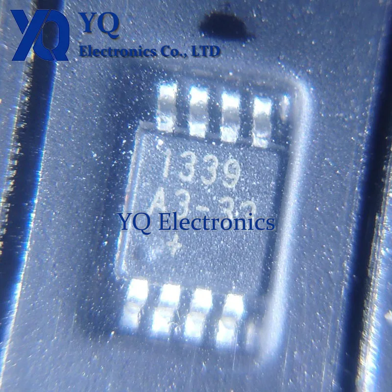 10PCS/lot New OriginaI DS1339U-33+T&R silk screen 1339A3-33 MSOP-8 real-time clock chip