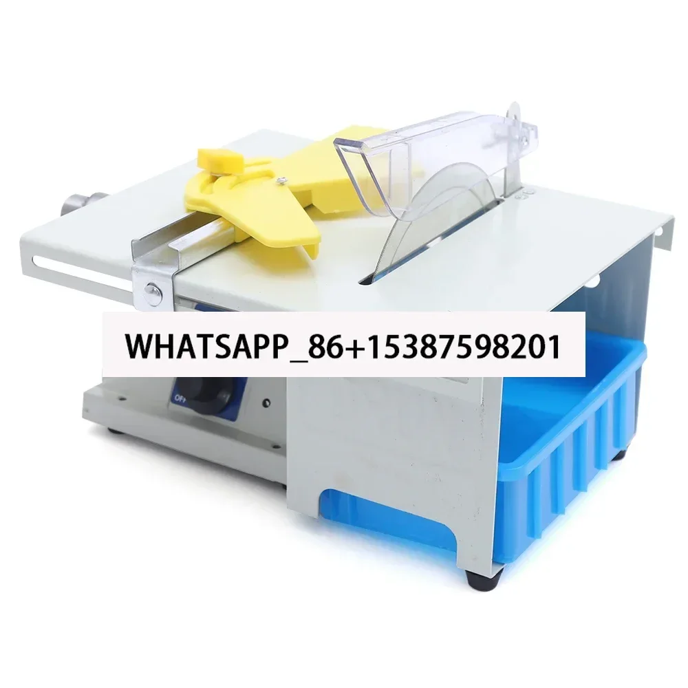 Mini Table Saw 110V 750W Portable Polisher Machine Polisher Tool Kit for Jewelry 0-10000r/min