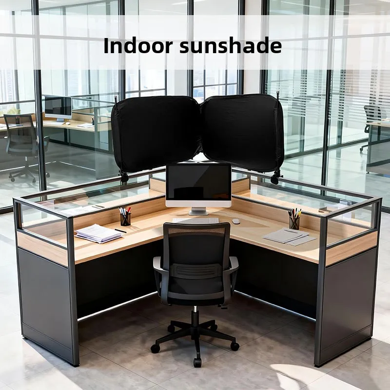 Sunscreen Blocking Privacy Curtain Prevents Air Conditioning Direct Blowing Variable Angle Applicable Light Sensitive
