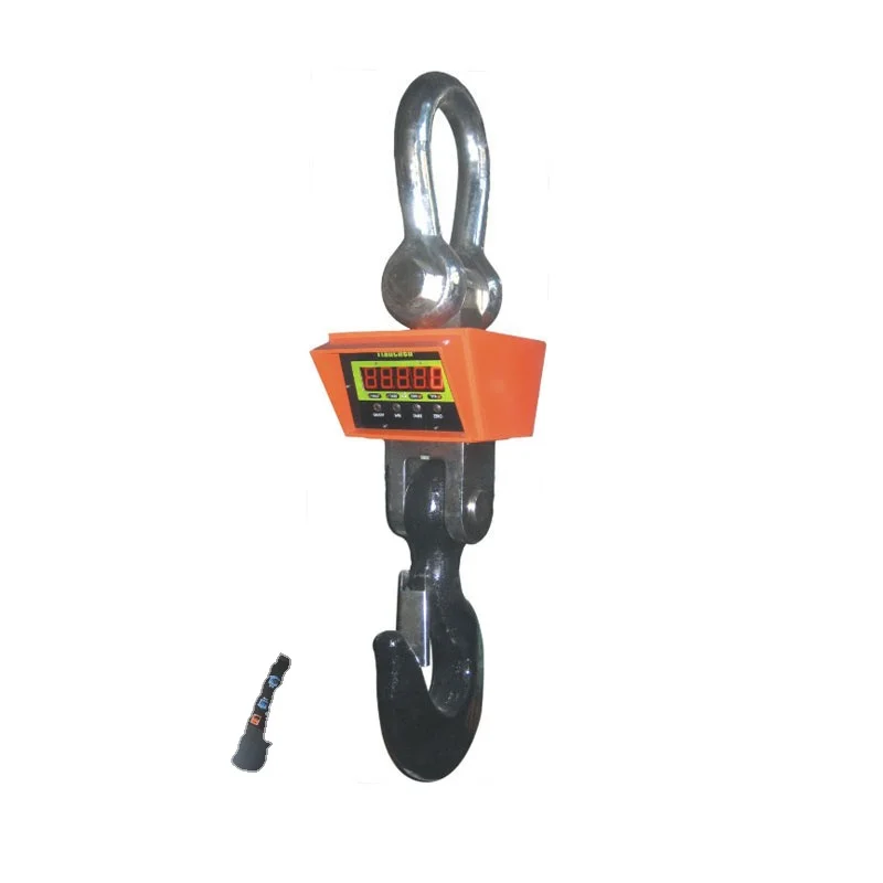 Heavy Duty Crane Scale 10t 20t 30t 50t Industrial Electronic Weighing Scale with Hook Hanging Scale