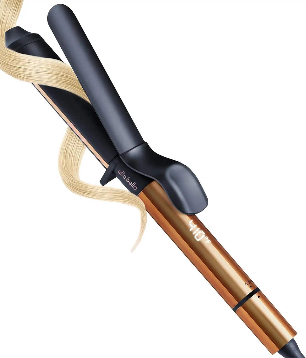 

1 Inch Curling Iron for All Hair Types - Ceramic, Digital Temp Control, Includes Glove & Case